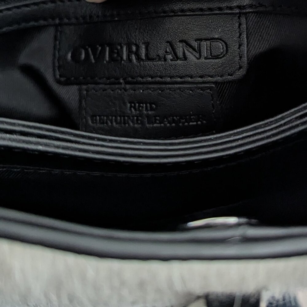 NWOT-Overland Odessa Cowhide Crossbody/Shoulder Bag - Picture 4 of 9